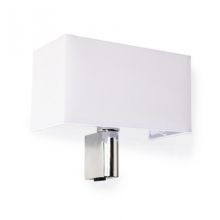 Amadeo Square kinkiet 1x40W E27 230V biały